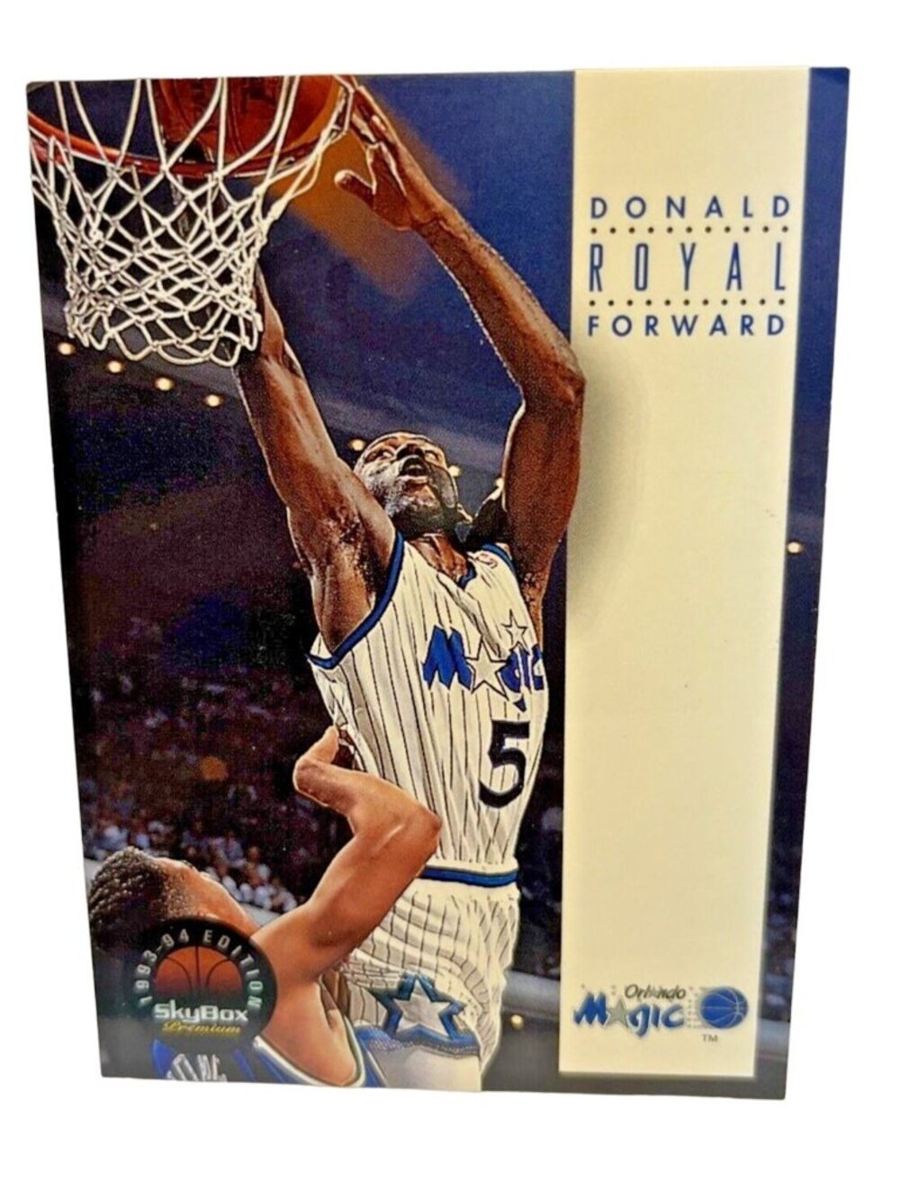 1993 SkyBox Donald Royal Orlando Magic NBA Basketball Card #134 S264